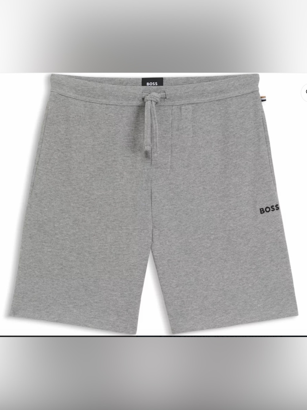 HUGO BOSS WAFFLE PAJAMA SHORTS